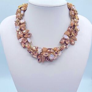 J. Crew Crystal Glacier Opalescent Collar Necklace